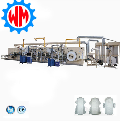 acheter Machine de fabrication de coussinets sanitaires à grande vitesse avec conception professionnelle online manufacture