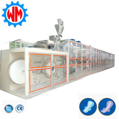 acheter La machine de fabrication de plaquettes sanitaires entièrement servo est entièrement automatique online manufacture