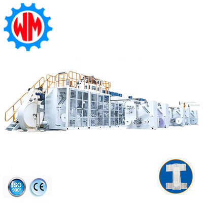 acheter Machine à fabriquer des couches pour adultes à grande vitesse 400 pièces/min, machine à fabrication de slips avec CE fabrication en ligne
