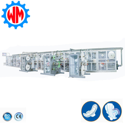 acheter Ligne de production de serviettes hygiéniques professionnelles avec exportation de matières premières fabrication en ligne