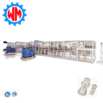 acheter 2025 Nouvelle machine à fabriquer des serviettes hygiéniques à haut rendement avec installation à l'étranger par des ingénieurs fabrication en ligne