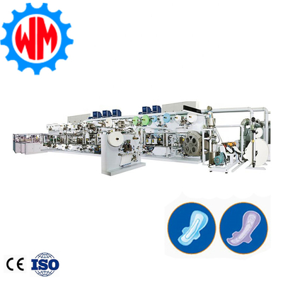 acheter High Speed Automatic Packaging Sanitary Pad Making Machine PLC Control  fabrication en ligne