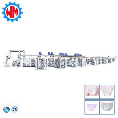 acheter Machine à fabriquer des culottes menstruelles entièrement servo-commandée à haut rendement avec formation à l'étranger fabrication en ligne