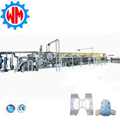 acheter Versatile Full Servo Adult Diaper Making Machine for Various Sizes and Styles of Diapers fabrication en ligne