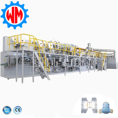 acheter High-Performance Full Servo Adult Diaper Making Machine for Large-Scale Production Needs fabrication en ligne