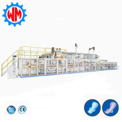 acheter 1200 pièces/min Machine à faire des serviettes sanitaires avec matières premières Export fabrication en ligne