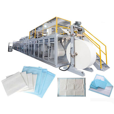 acheter Ligne de production de coussinets absorbants à grande vitesse 350 m/min avec emballage automatique fabrication en ligne