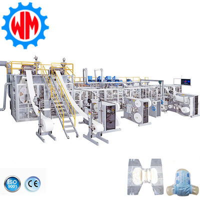 acheter 97% Qualified Rate With 250-450PCS/Min Adult Diaper Making Machine Professional Design fabrication en ligne