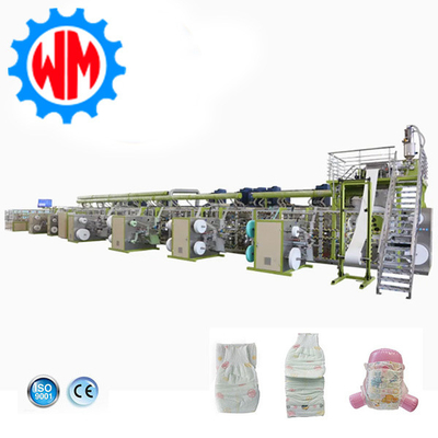 Système de contrôle d'automatisation de la ligne de production de couches pour bébés