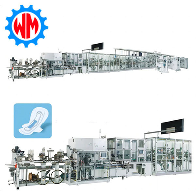 Ligne de production de serviettes hygiéniques intelligentes