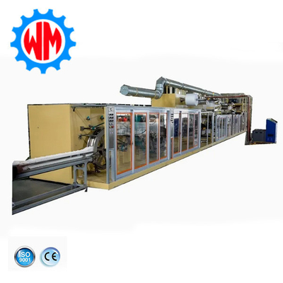 Fabrication de machines à couches pour animaux de compagnie à grande vitesse avec système d'emballage Exportation vers l'Europe