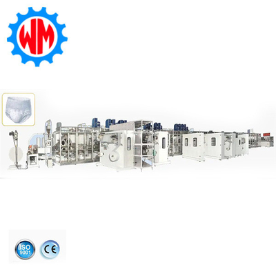 Facile d'entretien Full Servo Grand anneau taille machine à faire des couches de bébé avec CE