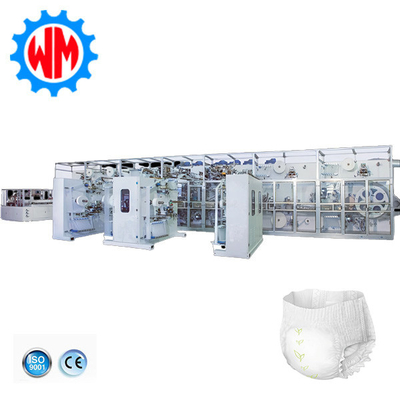 Ligne de production de couches pour bébés à basse énergie à service complet
