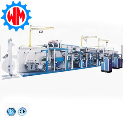Machine de fabrication de couches pour bébés entièrement automatique avec système de conditionnement Exportation mondiale