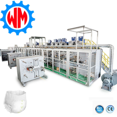 Fabrique de fournisseurs 800 pièces/min Machine de fabrication de couches pour bébés Contrôle PLC Maintenance facile