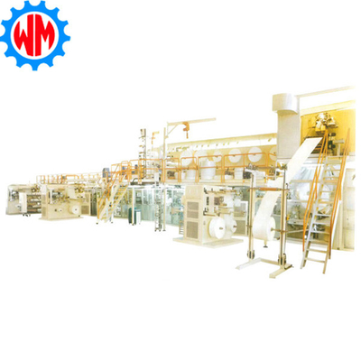 Machine de fabrication de coussinets sanitaires de conception professionnelle avec CE