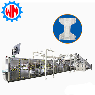 Applicable à l'Europe, machine de fabrication de coussinets sanitaires à haut rendement avec CE